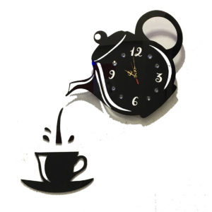 Tea and coffee theme wall clock online