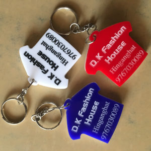 T-shirt ,Shirt shape keychain for shop ad